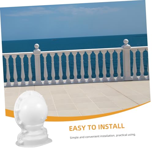 Moule sphérique à béton réutilisable pour réparer une balustrade en ciment