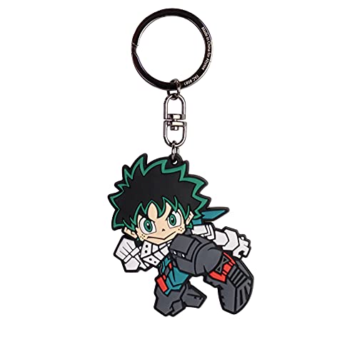 ABYSTYLE My Hero Academia Izuku PVC Keychain My Hero Academia Merch MHA Anime Manga Accessories Merch Gift