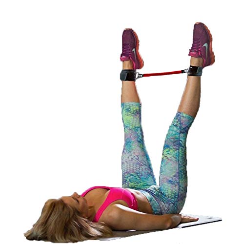Kit Tubing Hero Elástico 8 Peças Coxas Glúteos Exercício Bravus Sport