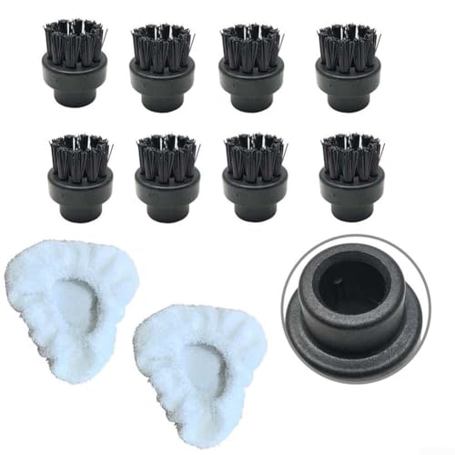 Spazzola compatibile con Dupray per accessori per pulitori a vapore con filo in acciaio inossidabile per una pulizia profonda di punti difficili da raggiungere
