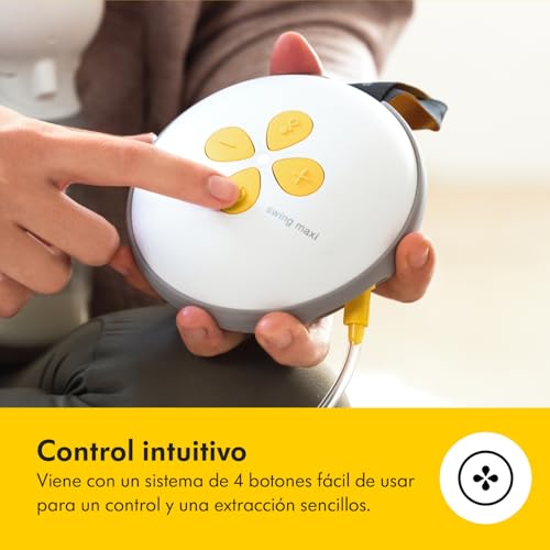 Medela Swing Maxi Hands-free extractor de leche eléctrico doble, uso intuitivo y sencillo, portátil, compatible con la aplicación Medela Family - imagen 9