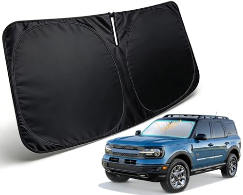 Image of Windshield Sun Shade for Ford Bronco Sport 2021-2026 Accessories