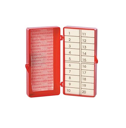 Medline DYNJNC20A Foam Block Needle Counters with Adhesive, 20 Count (Pack of 64)