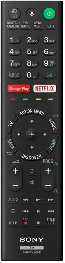 SonyXperia rmf-tx200e/rmftx200e Original Remote Control for Television SONY