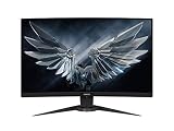AORUS CV27F 27" Frameless Curved 1500R Gaming Monitor, FHD 1080p, 90% DCI-P3 Color Accurate VA Panel