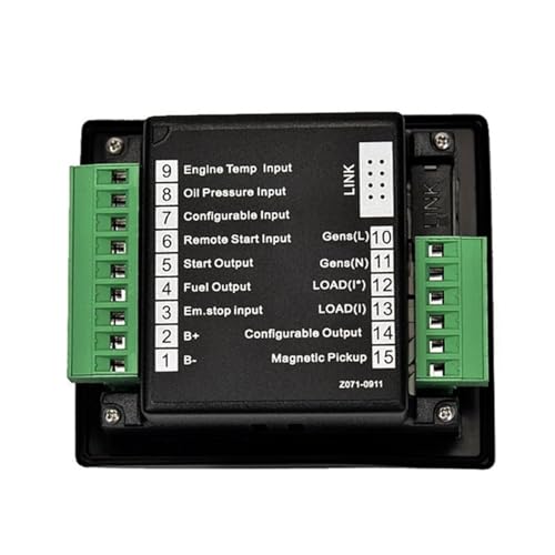 HGM1780 panel de control automático para motor diésel y alternador