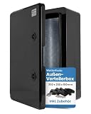 BOXEXPERT Fleet Schaltschrank 350x250x150 IP65 schwarz schwarzer Tür