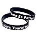 Price comparison product image I Have Tourettes Please Be Patient Silicone Awareness Wristbands Wristband (Gifts & Goodies) UK (Black)