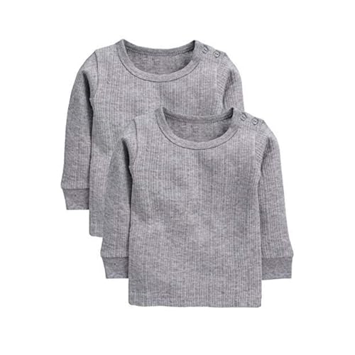 Image of NEVA Angaakar Kids Winter Thermal Wear Set | Warm & Soft Cotton Blend Body Warmer for Baby Boys & Girls | Full Sleeves Top & Bottom for Cold Weather Protection