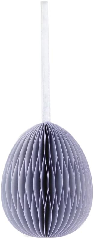 Talking Tables Honeycomb Easter Eggs Decorations-Pack of 3 Paper Baubles for Tree in Green, Yellow & Purple, Medium Size