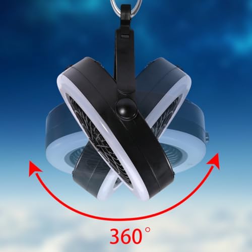 Luz LED para acampar BESTYASH portátil contra el calor en acampadas 5