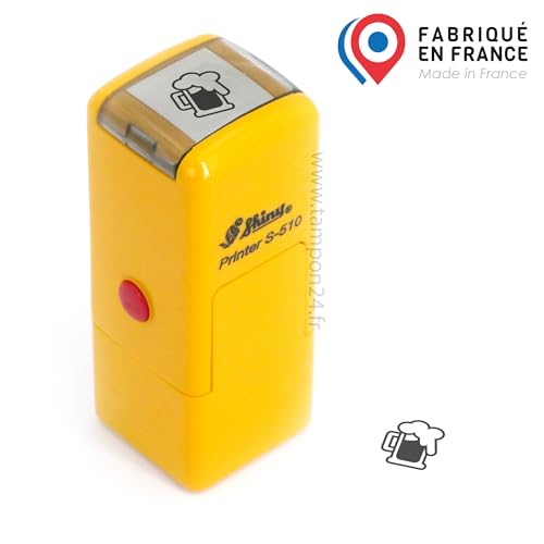 Treuestempel Motiv Bier 11 mm [Stempelkissen Pint Festival Krug Bar Stamp Karte Treue]