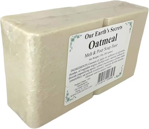 Our Earth's Secrets - Oatmeal 2 Lbs Melt and Pour Soap Base image 5