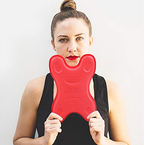 Aliviador de pescoço, Andoer Aliviador de tensão de apoio de pescoço Dispositivo de relaxamento de t