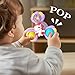 Usrela 3Pcs Suction Cup Spinner Toys, Pop Suction Cup Rotating Toys for 1 Year Old Girl, Novelty Rotating Tops Toddler Toy Age 1-2, 12 18 Months Girls Birthday Gift for Infant