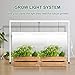 iPower 54W 4 Feet 2-Bulb T5 Fluorescent Light Stand Rack for Seed Starting Plant Growing, 6400K,White