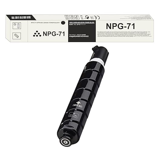 J9 Toner NPG-71 Black Toner Cartridge Compatible for Cannon NPG-71