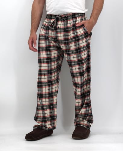 Image of Andrew Scott Men's Flannel Drawstring Pajama Pants