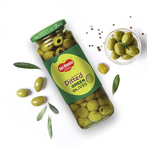 Image of Del Monte Pitted Olives - Black, 450g + Del Monte Green Pitted Olive, 450g