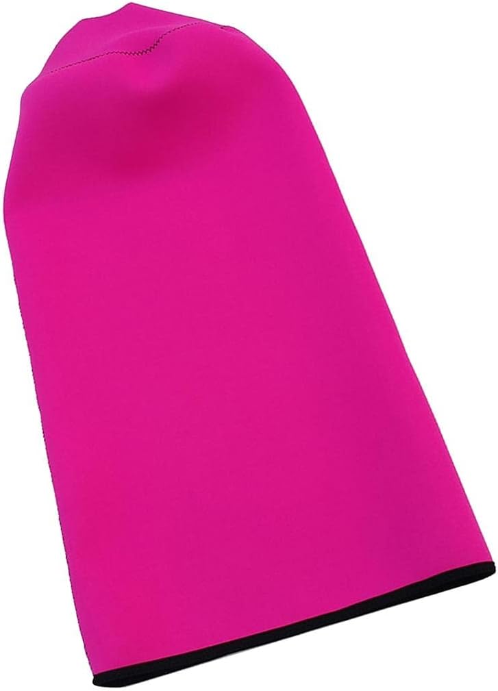 Neoprene Diving Tank or- & Easy to Spot Underwater - Fits 11/12 L Dive Tank - for Scuba Divers - Blue/Red - 25.6 x 12.6 inch - Rose Red
