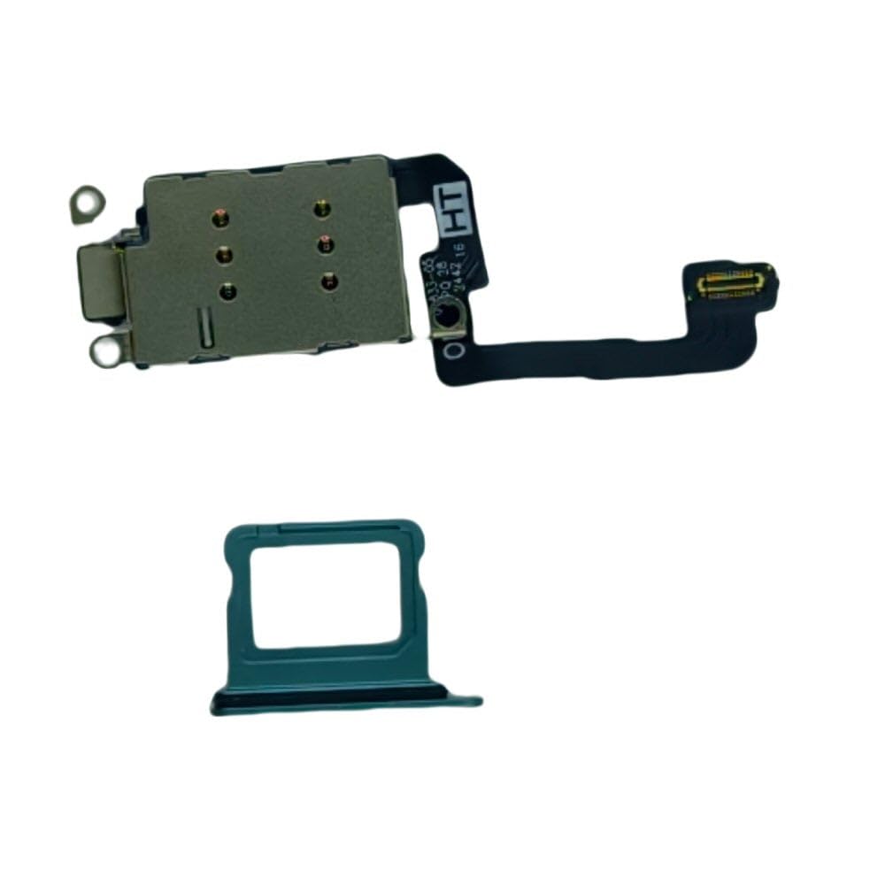 Lecteur double SIM iPhone 16 Plus vert résout tiroir bloqué et carte non détectée - 3