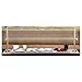 Bon Chef Brass Plain View Sneeze Guard for 8 FT. Buffet - Single Sided