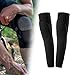 Menolana Long Leg Sleeve Soccer Shin Guard Versatile Elastic Calf Protection Leg Cover Shinguard for Leisure Sports Football Bicycling, M
