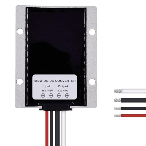 36V 48V to 12V 40A 480W Step-Down Transformer DC to DC Buck Converter DIY Power Supply2