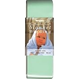 Wrights Single Fold Satin Blanket Binding 2' X4-3/4yd, Mint