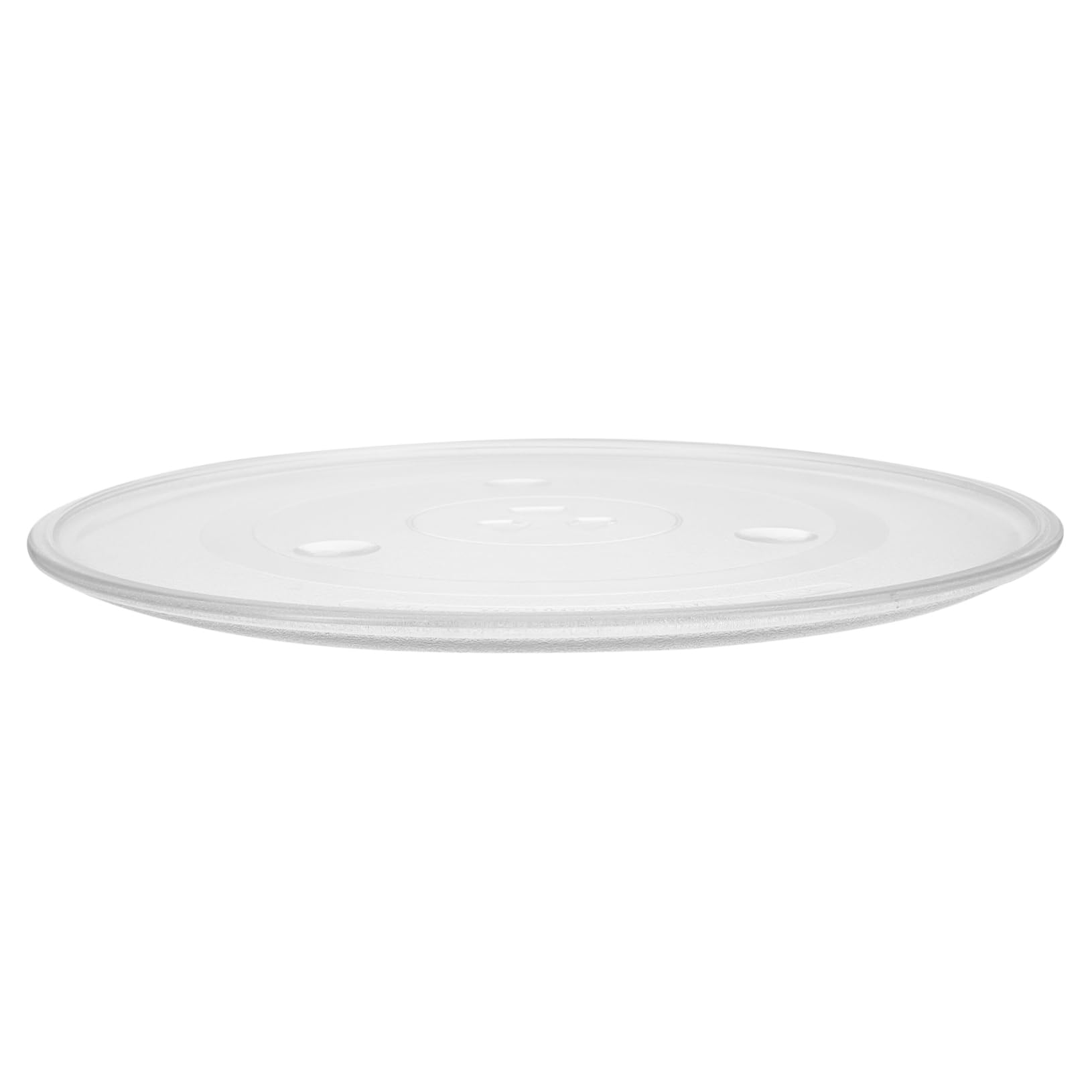 TOPBATHY Plato Giratorio de Vidrio Duradero y Estable para Microondas, Repuesto Resistente al Calor, Instalación Sencilla, Accesorio de Cocina
