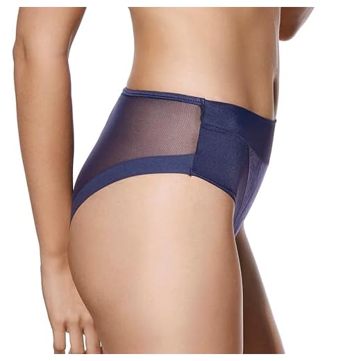 Selene Braga Efecto Tanga Cortada al Laser Violeta BG - Marino, 48