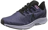  Nike W Air Zoom Pegasus 36 PRM Rise, Zapatillas de Running para Mujer, Rojo (Sanded Purple/Black/Midnight Turq/Ghost/Oil Grey 500), 38 EU