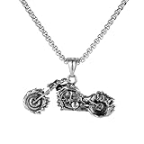 Bijoux fantaisie en acier inoxydable – une idée cadeau parfaite pour l'anniversaire de vos amis masculins ; ils seront ravis. collier en acier inoxydable