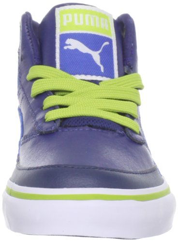 Puma Maeko S Mid Sneaker (Little Kid/Big Kid),Twilight/Princess/Chartreuse,12.5 M US Little Kid2