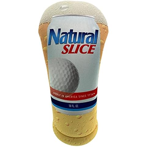 Natural Slice Beer Can Golf Club Head Covers Driver Fairway Hybrid USA Made (Driver) Cover