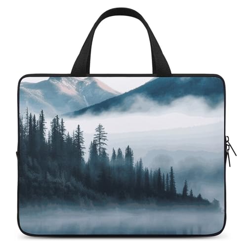 Housse ordinateur portable 15 contre rayures motif montagne