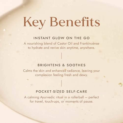 Fushi Organic Castor Oil 10ml Roll & Glow 100% Pure Cold & Fresh-Pressed For Dry Skin & Eyelashes & Eyebrows - Handy On the Go Size Hexane Free Natural Food-grade - Image 5