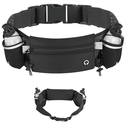 Cinturão de Hidratação com 2 Garrafas de Água para Corrida