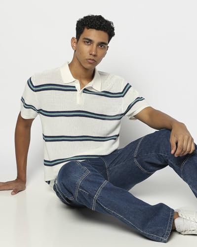 Image of GAP Men's Solid Regular Fit Polo Shirt