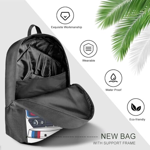 Racingcar Backpack 17 inch Cartoon Racingcar Backpack Large Capacity3