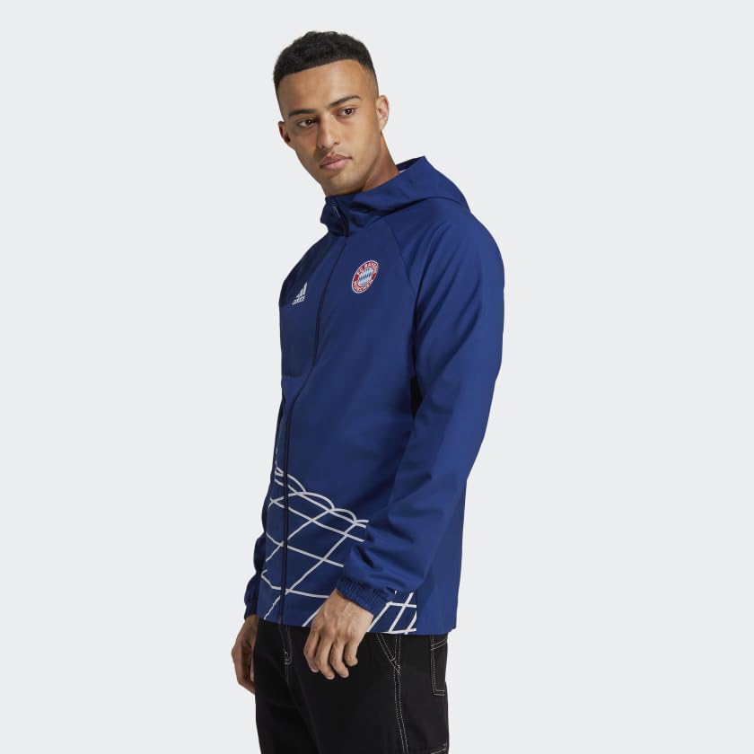 adidas FC Bayern Graphic Windbreaker Men's3
