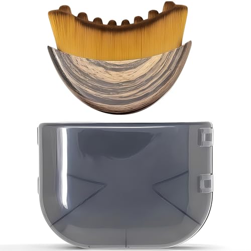 Lymphatic Drainage Massager for Face, Lymphatic Contour Face Brush, Jawline Sculpting Tool with Ergonomic Design for Precise Fit & Fatigue Relief, Dry Brushing for Skin Care (1PCS)