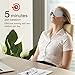 Bestqool Red Light Therapy Glasses, 660nm Red Light for Eyes, LED Light Glasses for Improved Eyesight, Relieve Eye Fatigue, Aging Eyes, Dry Eyes, Boost Energy, Fast Recovery