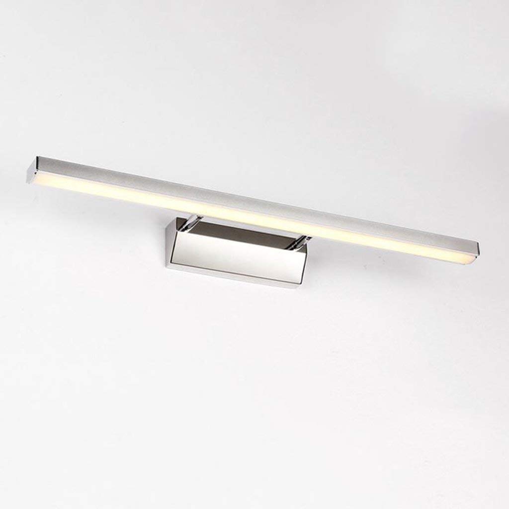 Nowoczesne lustro przednie światło wodoodporne przeciwmgielne lustro łazienkowe oświetlenie szafki łazienka lampa LED do makijażu nowoczesna lampa ścienna białe światło