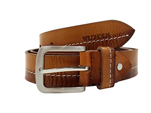 Image of WildHorn Casual Leather Belt for Men