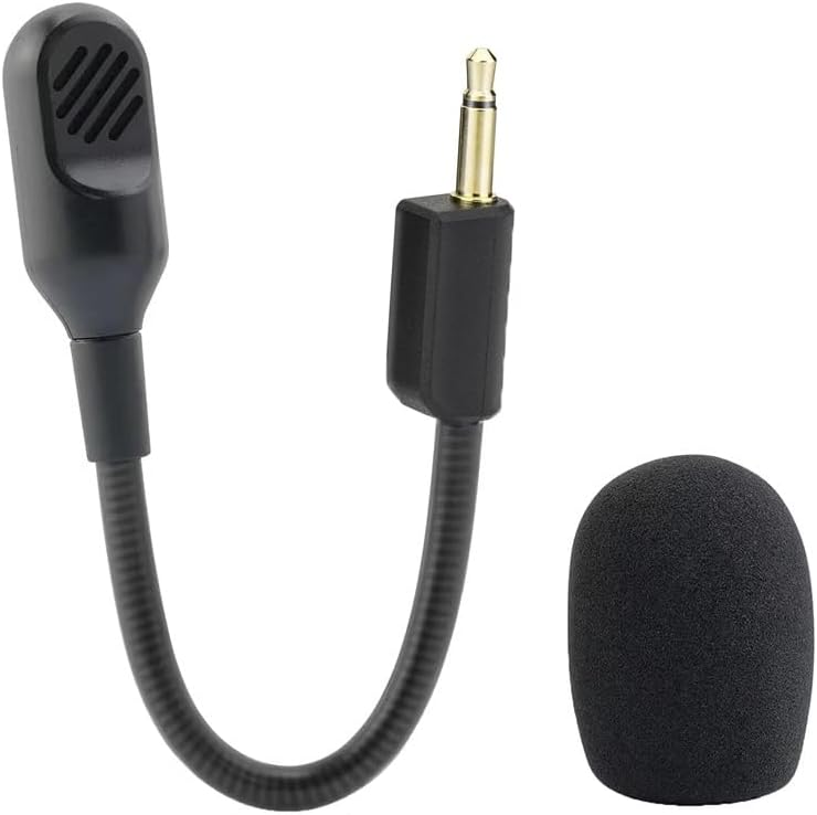 BlackShark V2 Mic Boom, Replacement Aux Detachable Mic Boom Microphone with Foam for Razer BlackShark V2 Pro SE Special Edition Wireless Gaming Headsets
