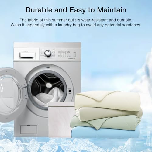 Cooling Comforter Twin Size-2 Pieces Cooling Blankets for Hot Sleepers - image 8