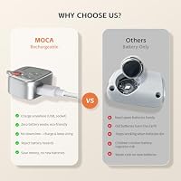 COMITOK MOCA - iPhone Camera Grip - for Native Camera Control with Removable Remote & Built-in Keychain, Magnetic Phone Camera Grip No Need App Support iOS26/17/18, Fun Shot Magnetic Grip with 1/4 Nut — image 3