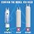 Yatker FPPWFU01 Water Filter Replacement for Frigidaire FPPWFU01 Water Filter, Compatible with PurePour PWF-1,EPPWF01 PureAdvantage PWF-1 (3-Pack)