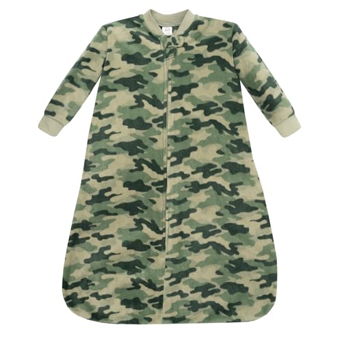 Hudson Baby Infant Boys Long-Sleeve Fleece Sleeping Bag Camo 18-24 Months